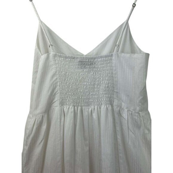 La Ligne New York Women's Size Small Maxi Dress White Sleeveless - Picture 11 of 16